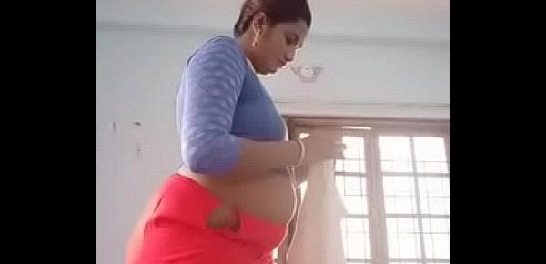  Swathi naidu latest videos while shooting dress change part -2